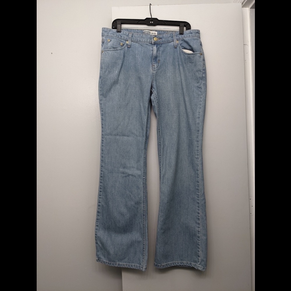 Levi's Low-rise Bootcut Women's Blue Jeans Size 14 Long
